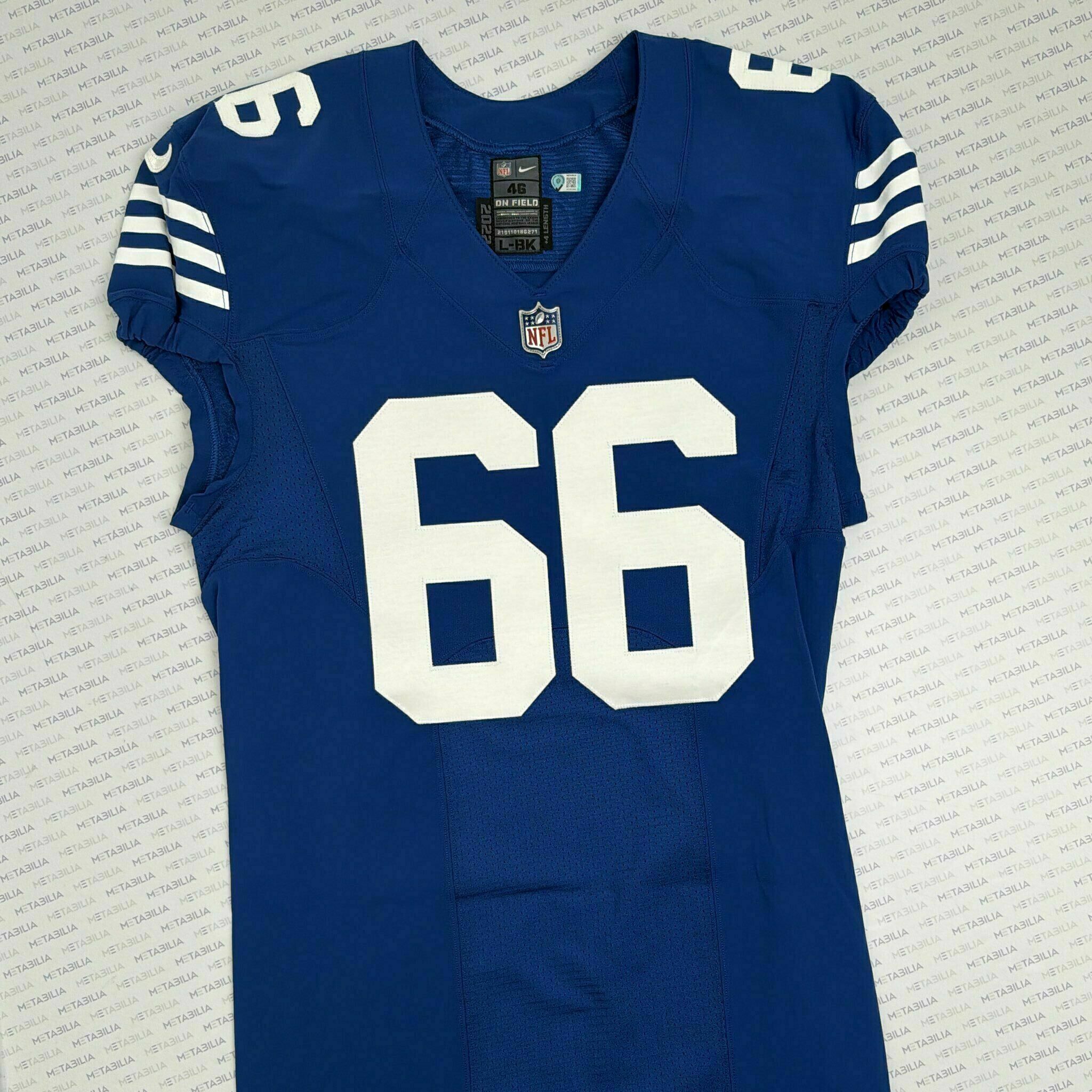 #66 Colts Team-Issued Jersey