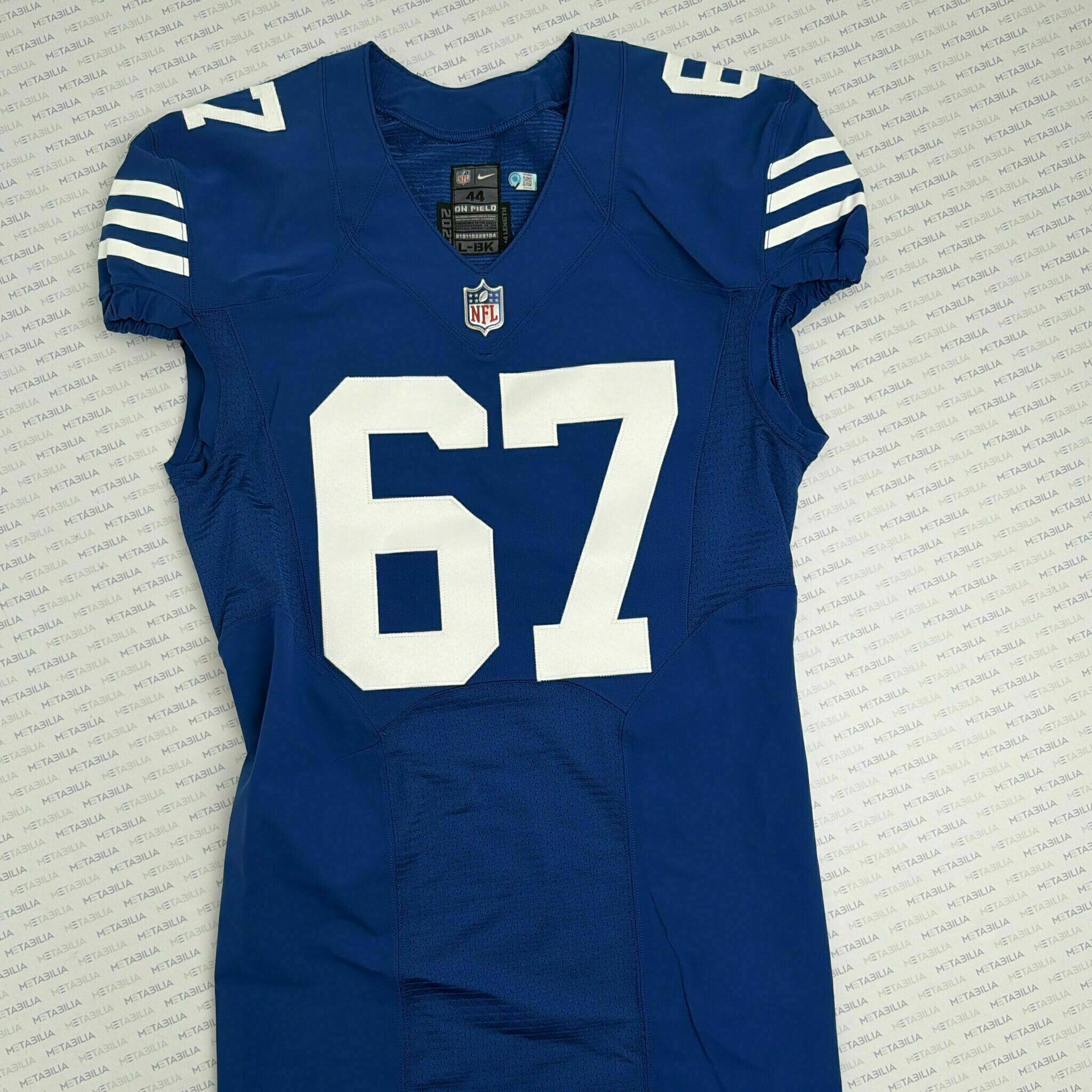 #67 Colts Team-Issued Jersey