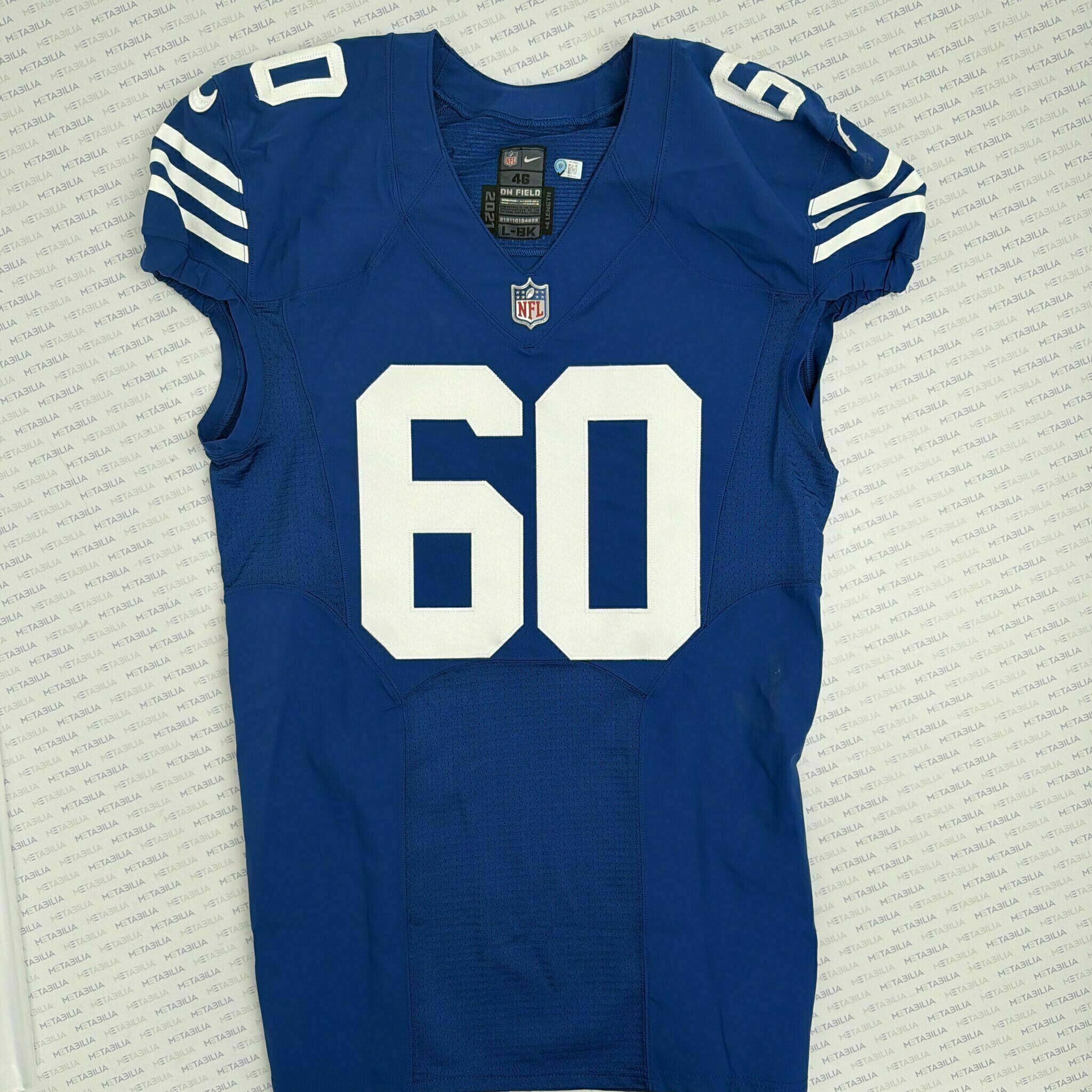 #60 Colts Team-Issued Jersey