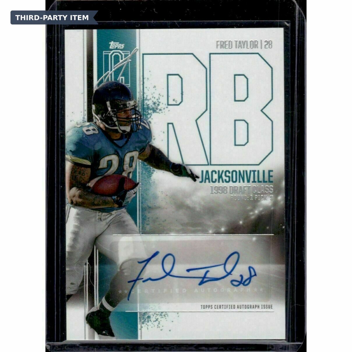 2024 Topps Signature Class Fred Taylor Autograph Trading Card