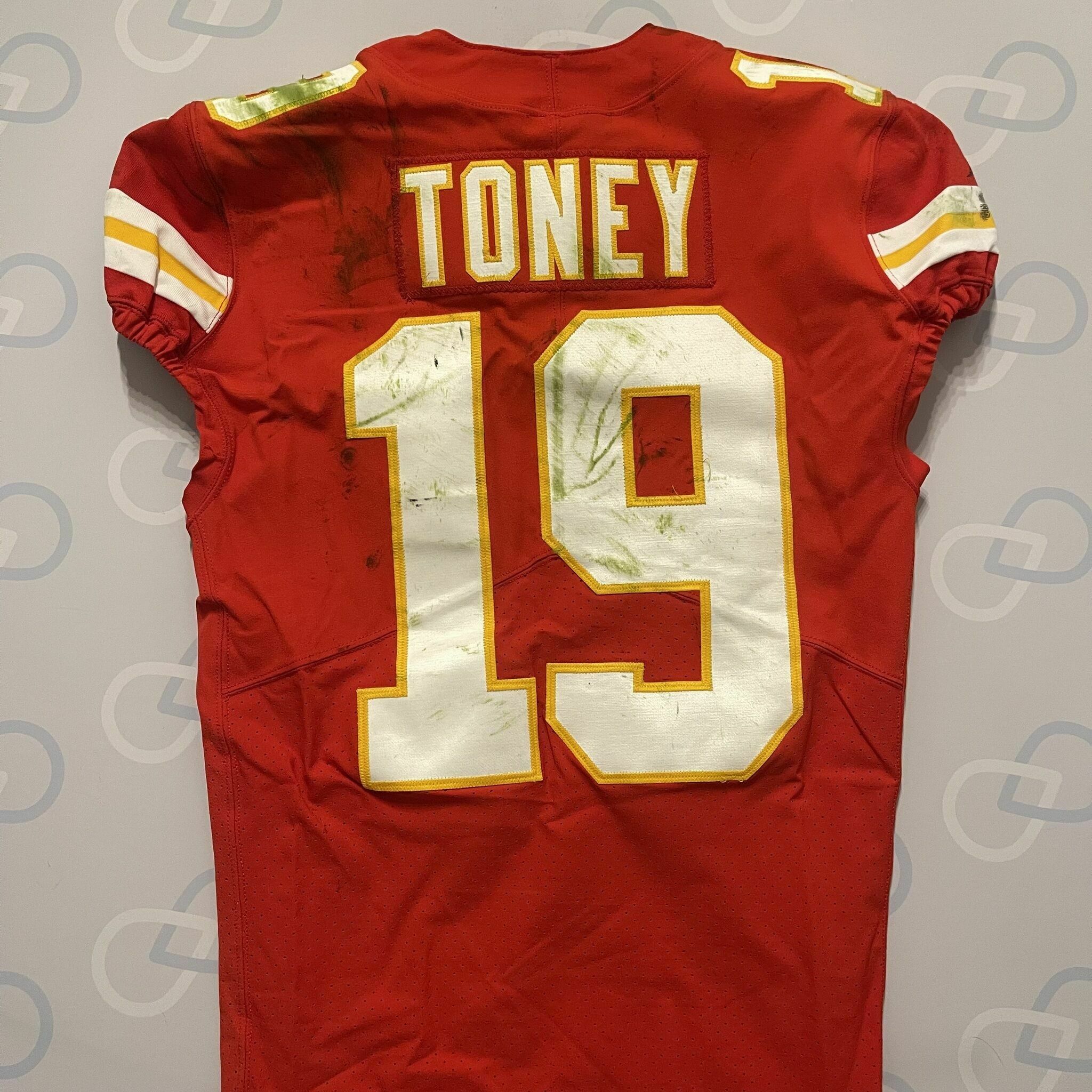 #19 TONEY Game-Worn Jersey vs Jax