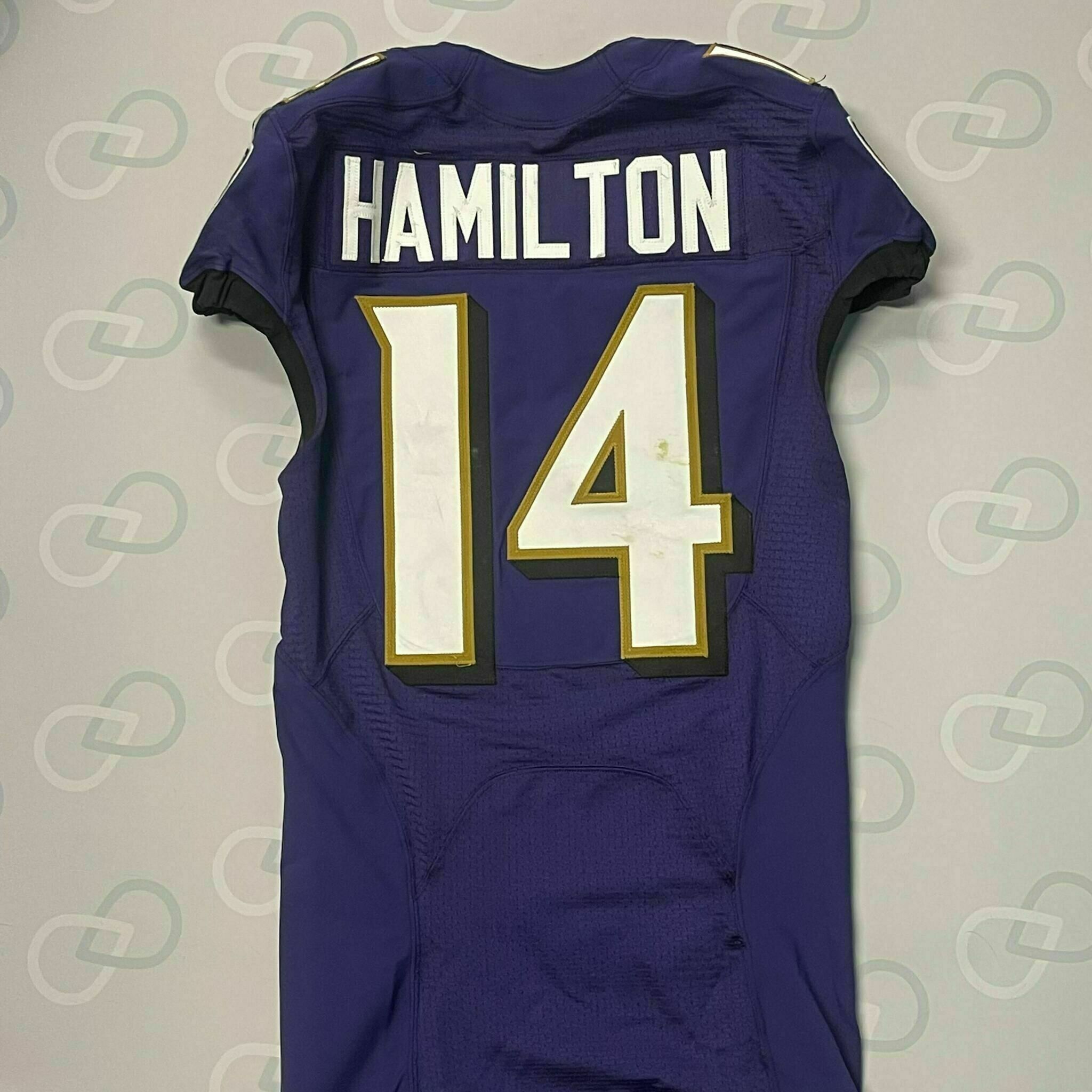 #14 Kyle Hamilton Game-Worn Jersey vs Broncos