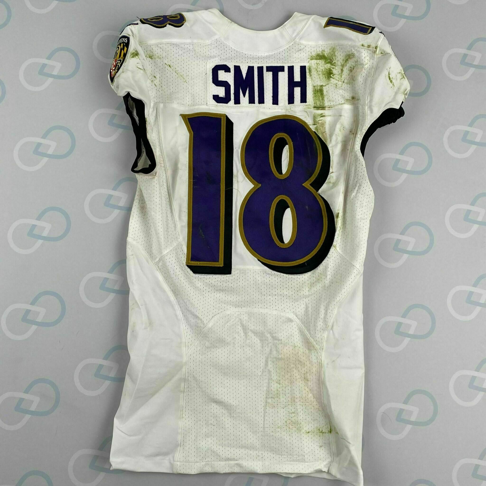 #18 Roquan Smith Game-Worn Jersey vs Browns