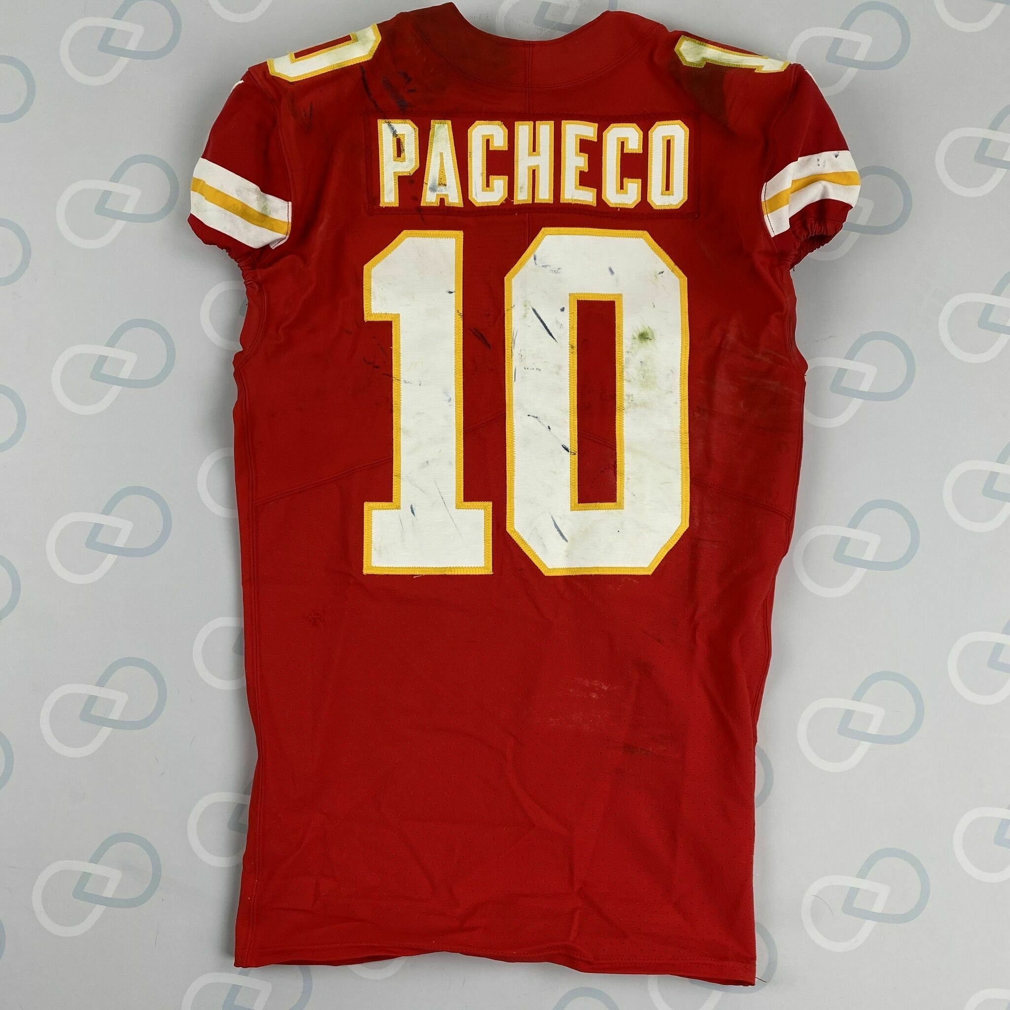 #10 Pacheco Game-Worn Jersey vs Seattle