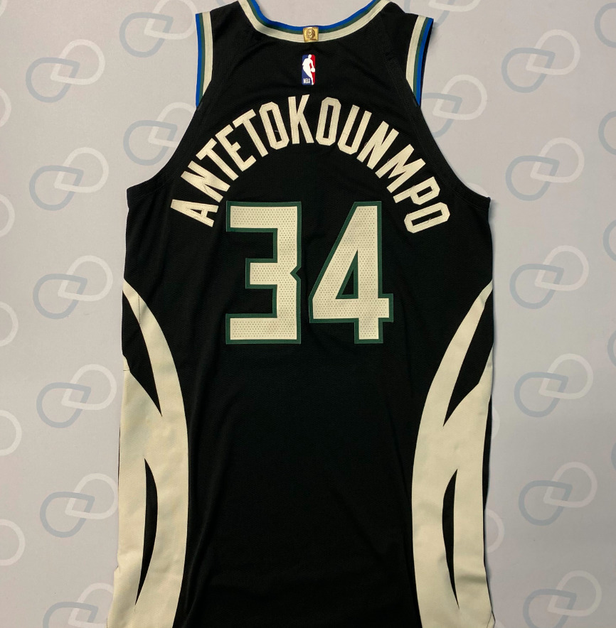GIANNIS Multiple Game Worn Jersey