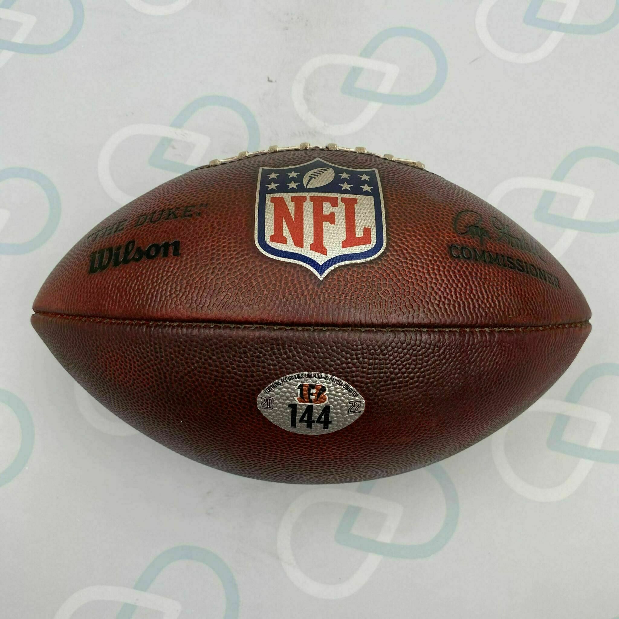 PLAYOFF Game-Used Ball #144 vs Bills