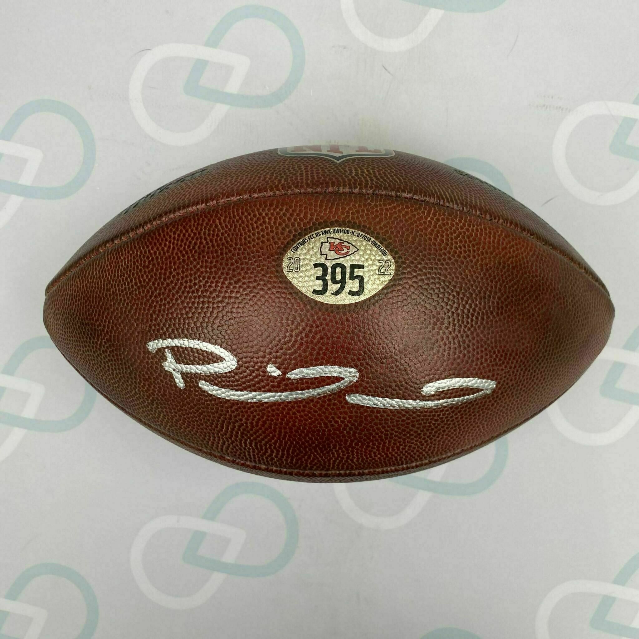 Record Setting Mahomes Signed Game Used Ball #395 vs LVR