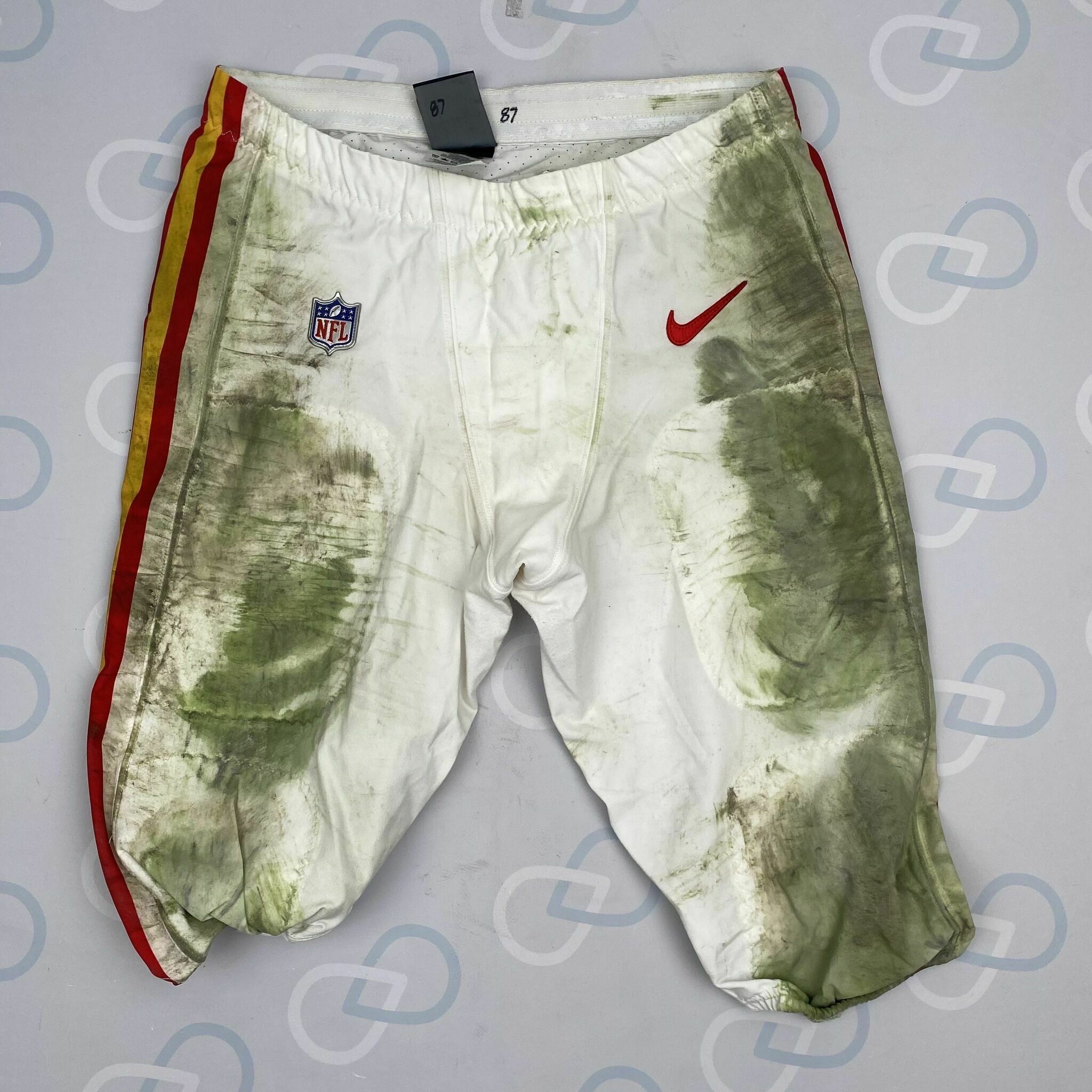 KELCE Playoff Game-Worn Pants vs JAX