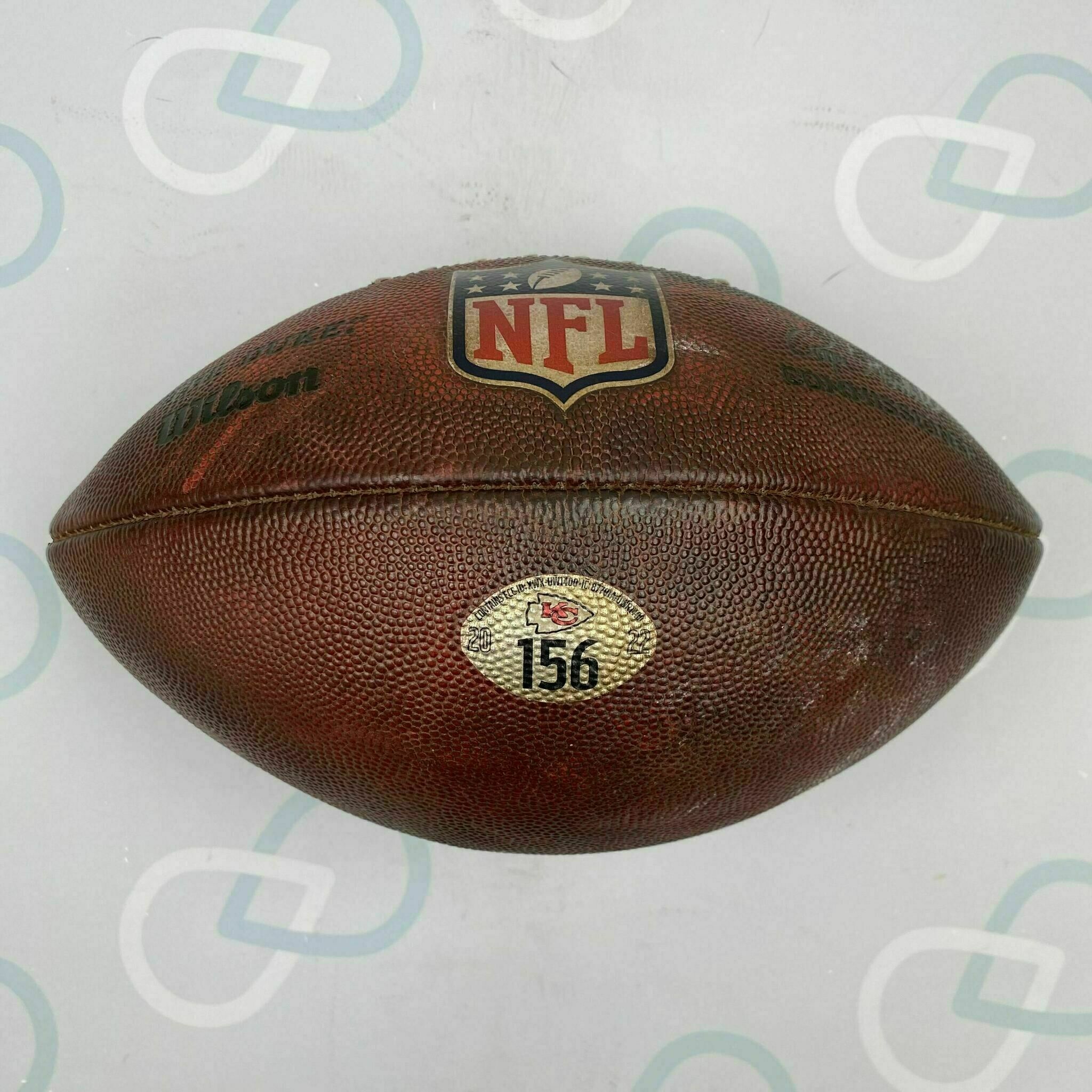 AFC Championship Game-Used Ball #156 vs Bengals