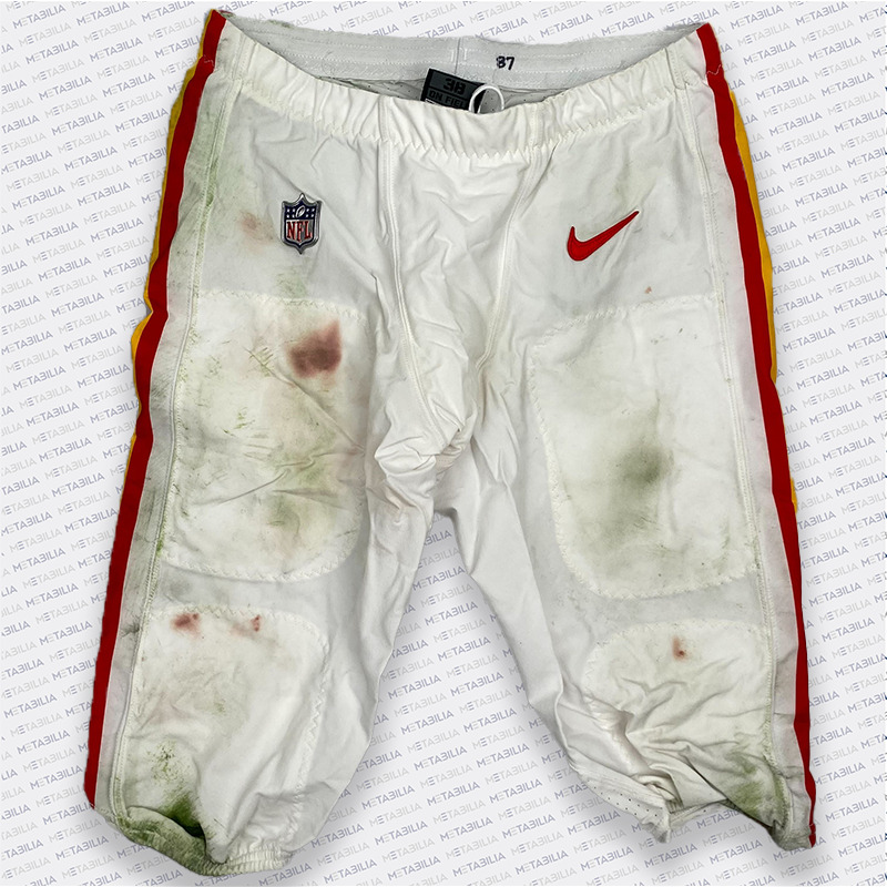#87 KELCE Game-Worn Pants vs Raiders