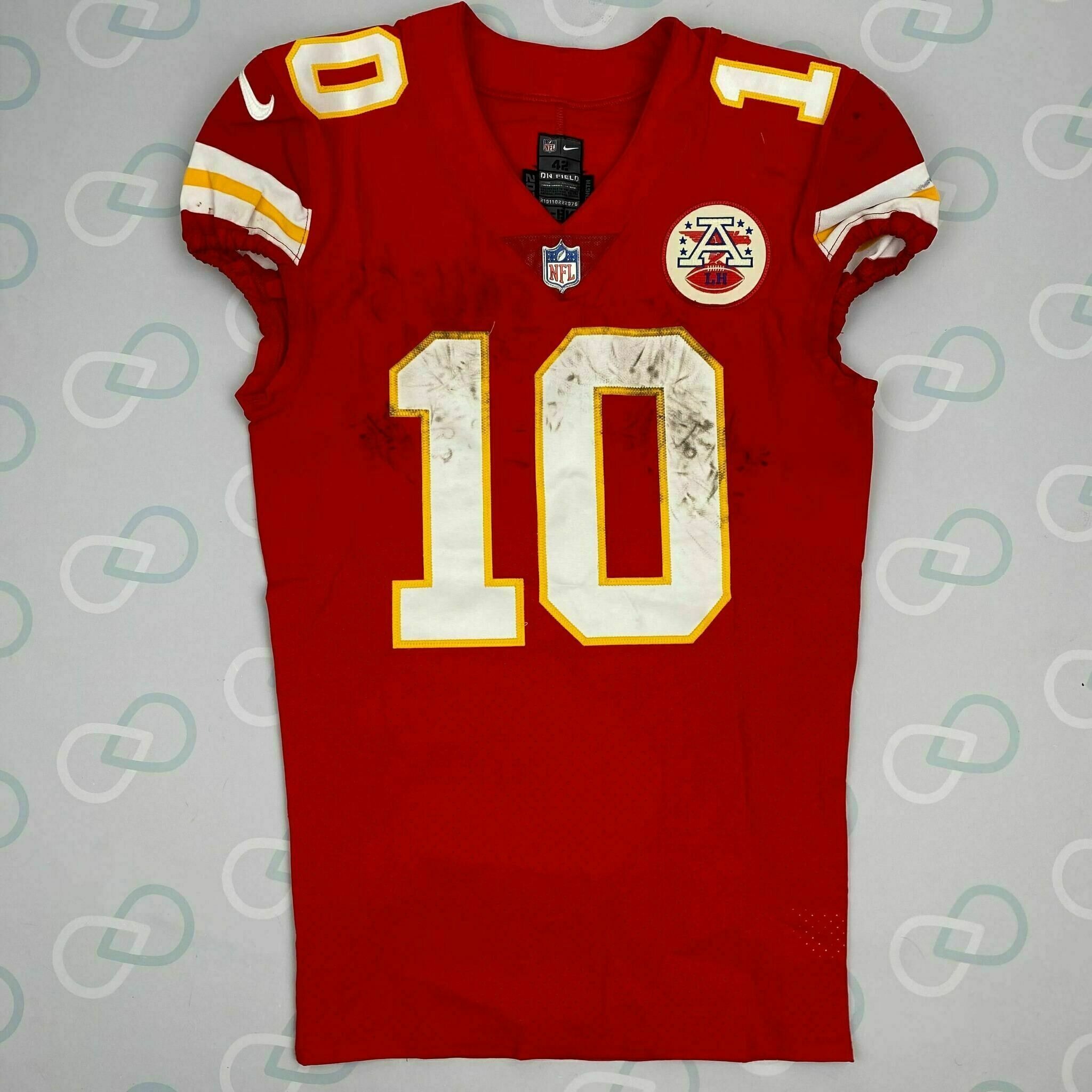 #10 PACHECO Game-Worn Jersey vs Denver