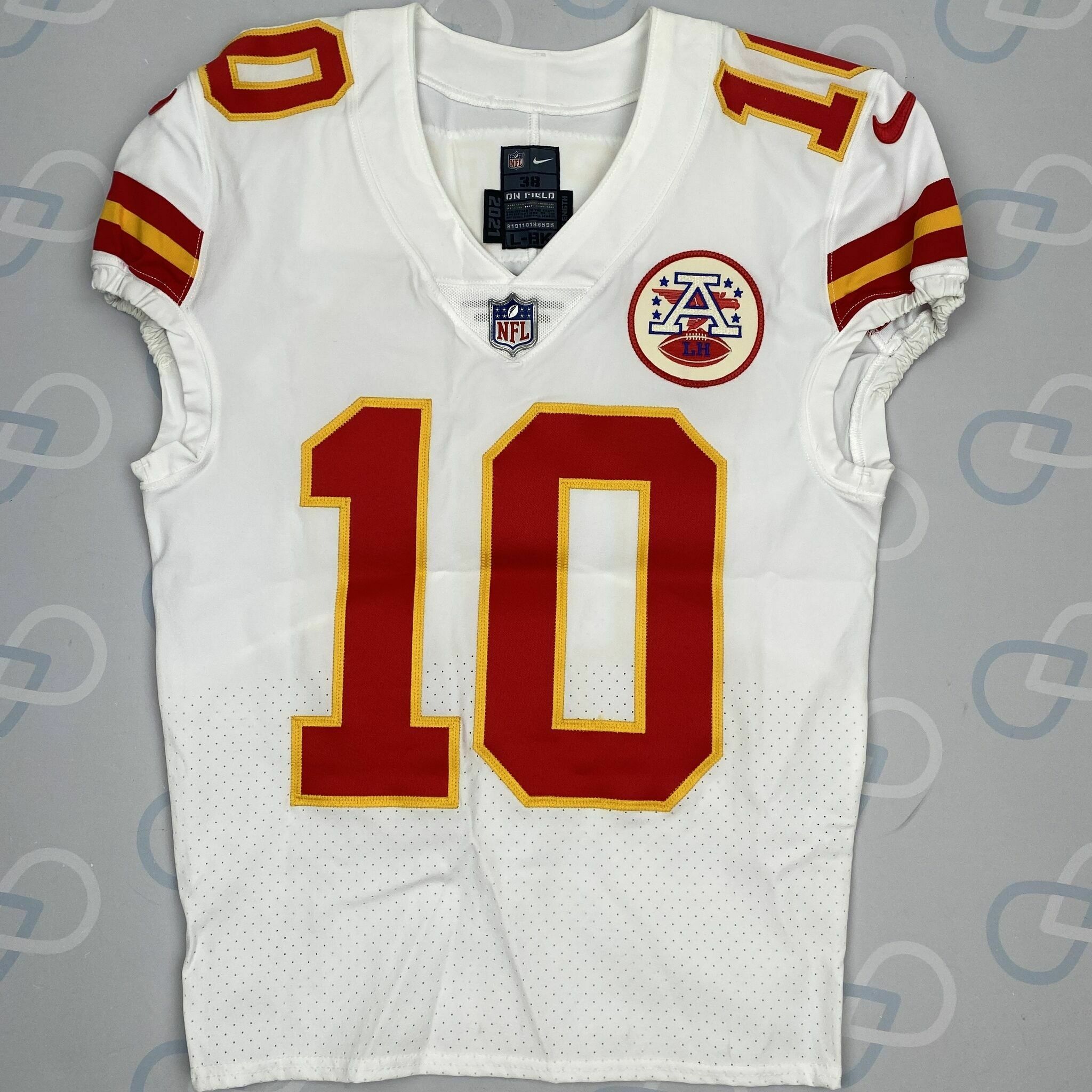 #10 PACHECO Game-Issued Jersey vs Texans