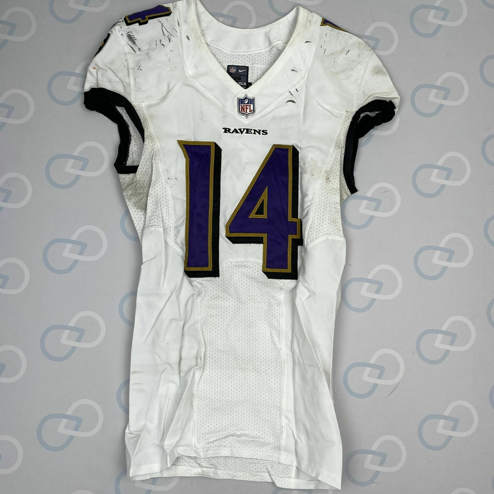 #14 Kyle Hamilton Game-Worn Jersey vs Bengals