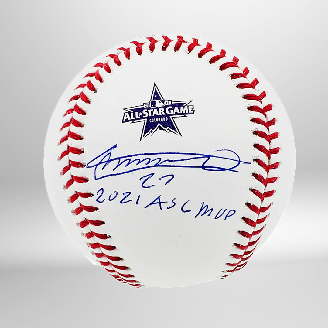 Vlad Jr Signed ASG Ball W/ MVP