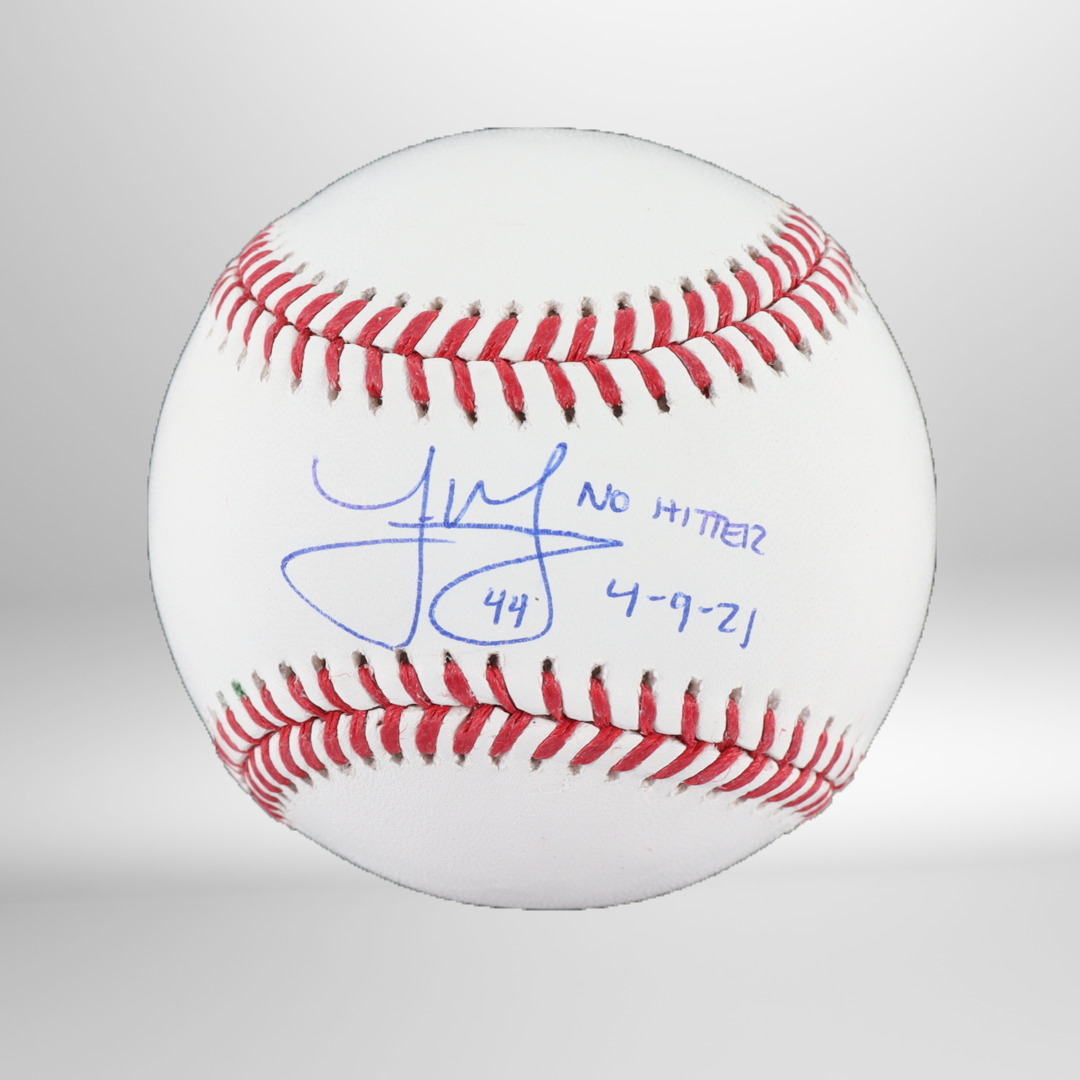 Musgrove Signed Ball W/ No Hitter