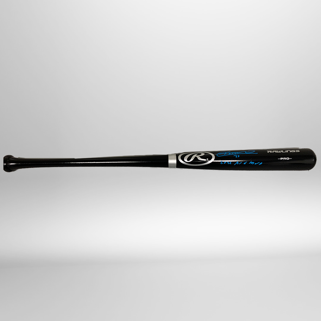 Vlad Jr Signed Black Bat W/ ASG MVP