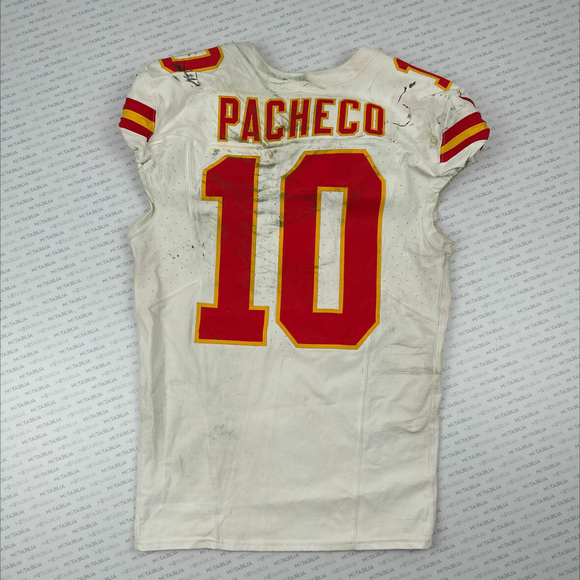 #10 PACHECO Game-Worn Jersey vs JAX