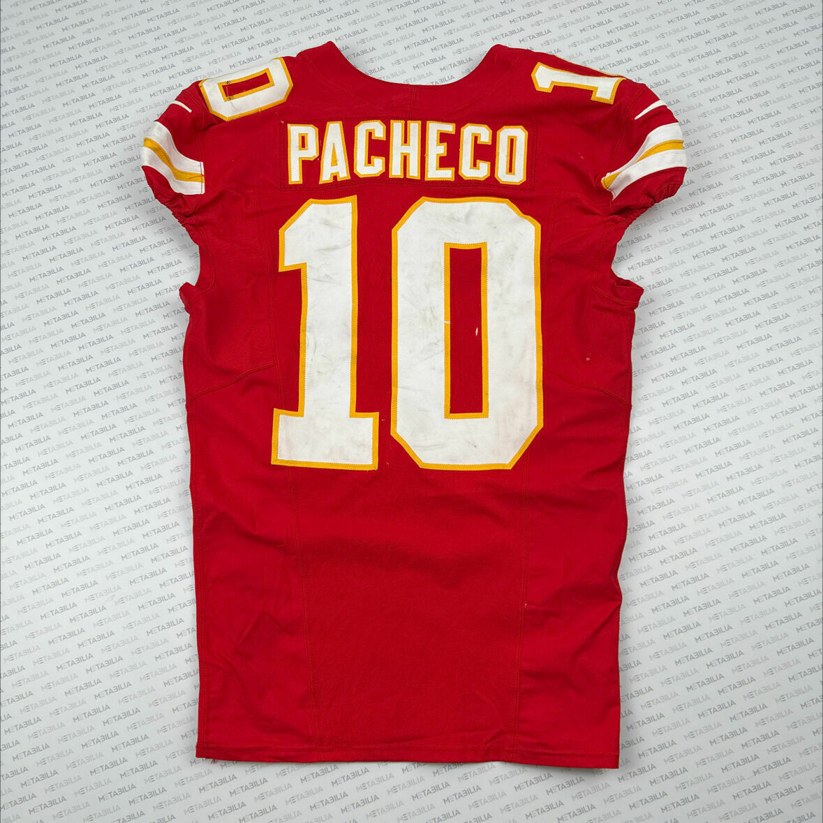 #10 PACHECO Game-Worn Jersey vs NYJ