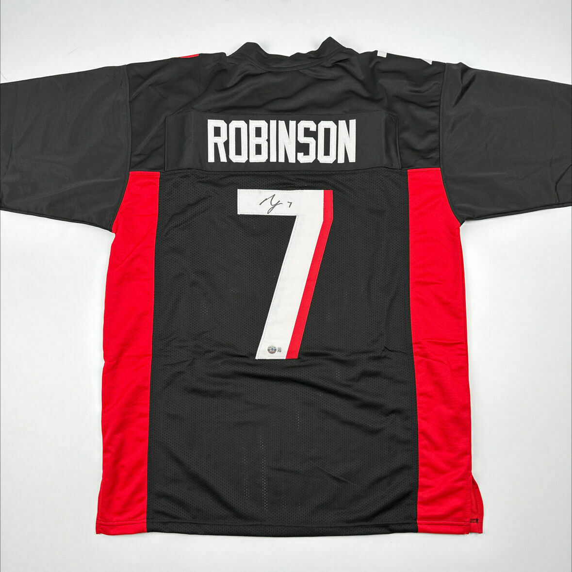 Bijan Robinson Signed Black Custom Jersey