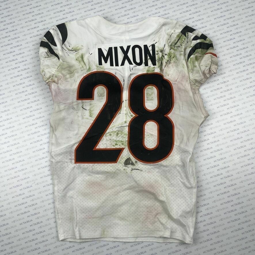 #28 Mixon Game-Worn Jersey vs ARI