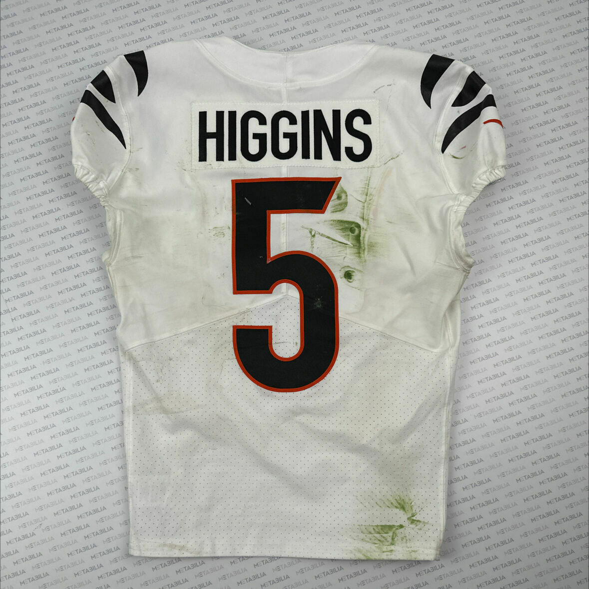 Tee Higgins Game-Worn Jersey vs 49ers