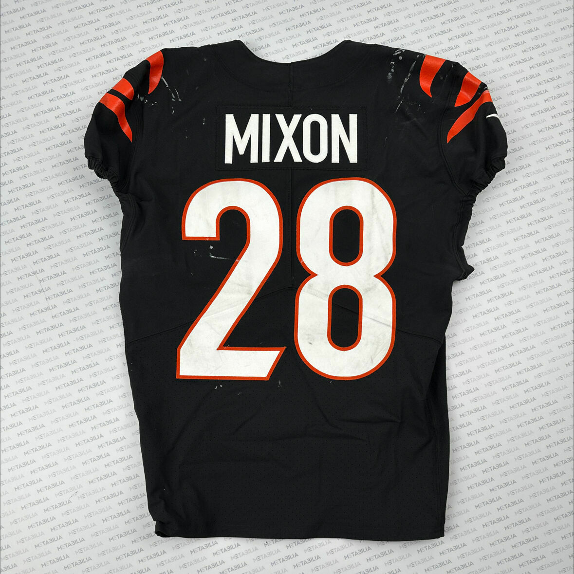 Joe Mixon Game-Worn Jersey vs Bills