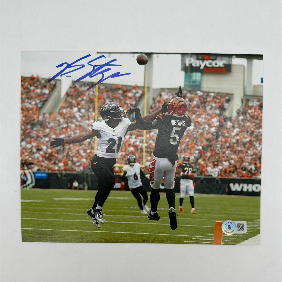 Stephens Signed 8x10 Vs Bengals