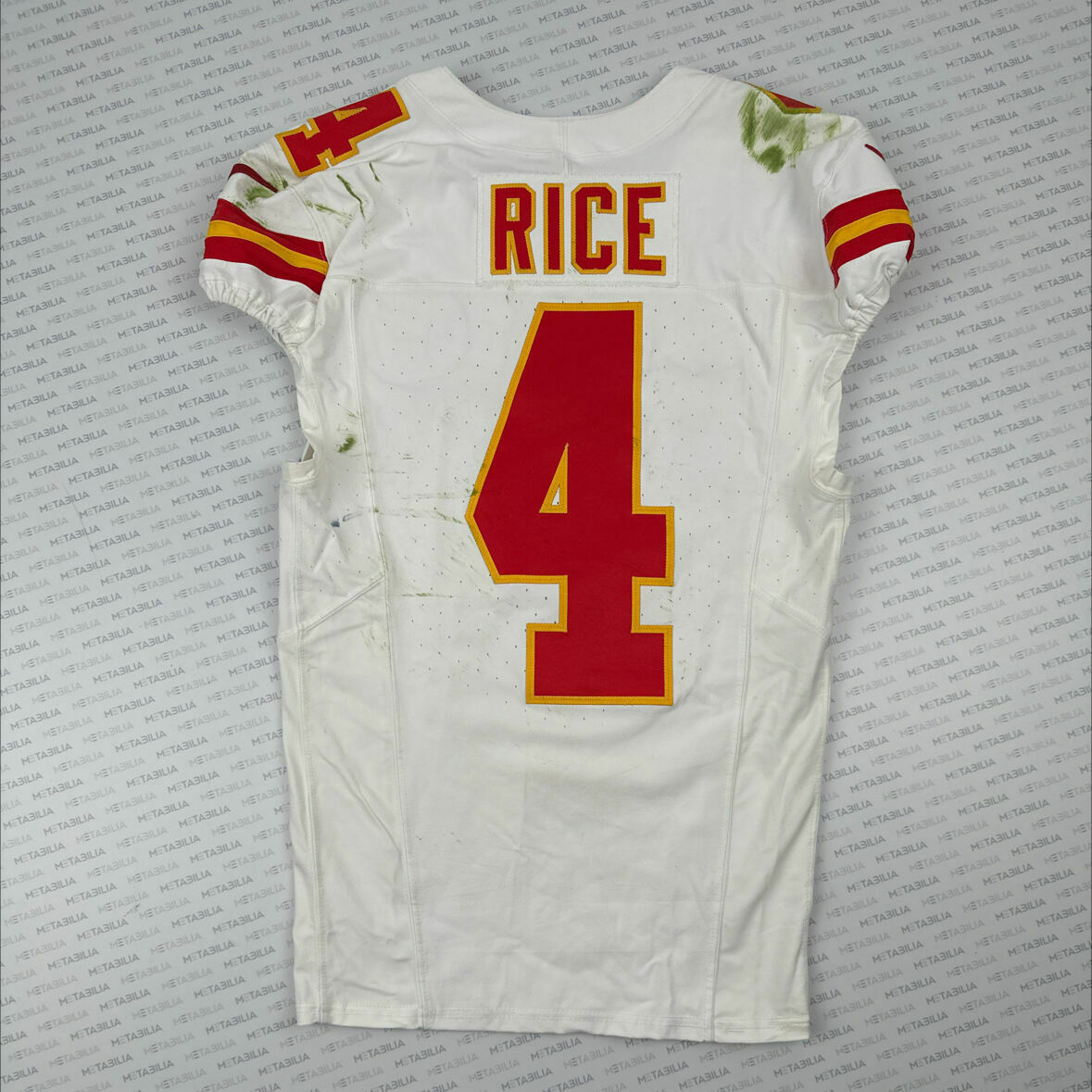 #4 Rice Game-Worn Jersey vs Broncos