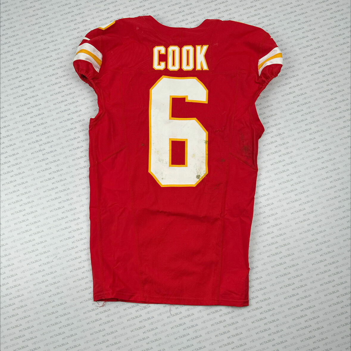 #6 COOK Game-Worn Jersey vs MIA in Germany