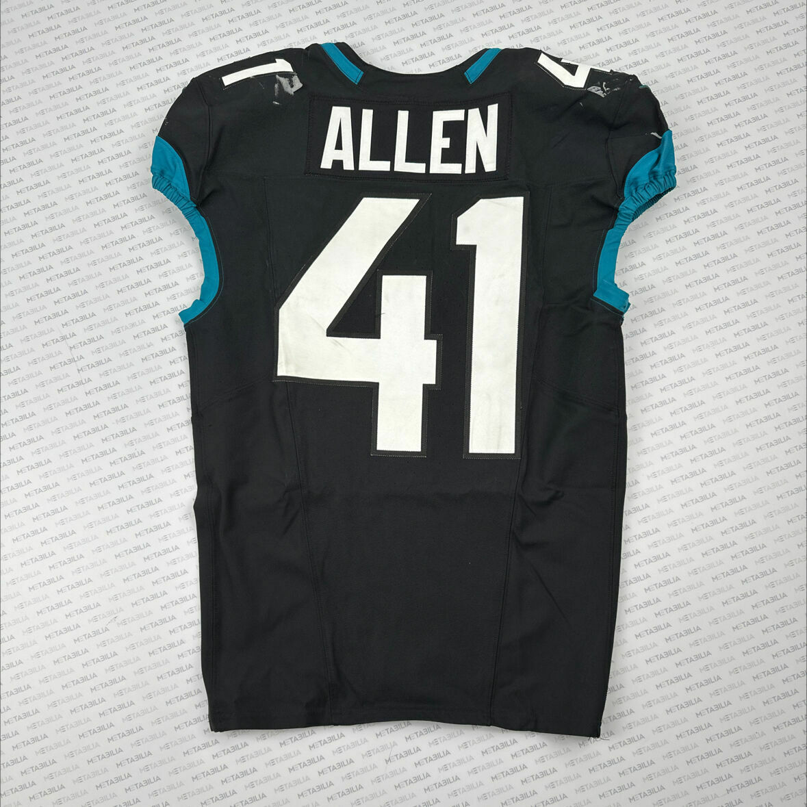#41 Josh Allen Game-Worn Jersey vs Titans