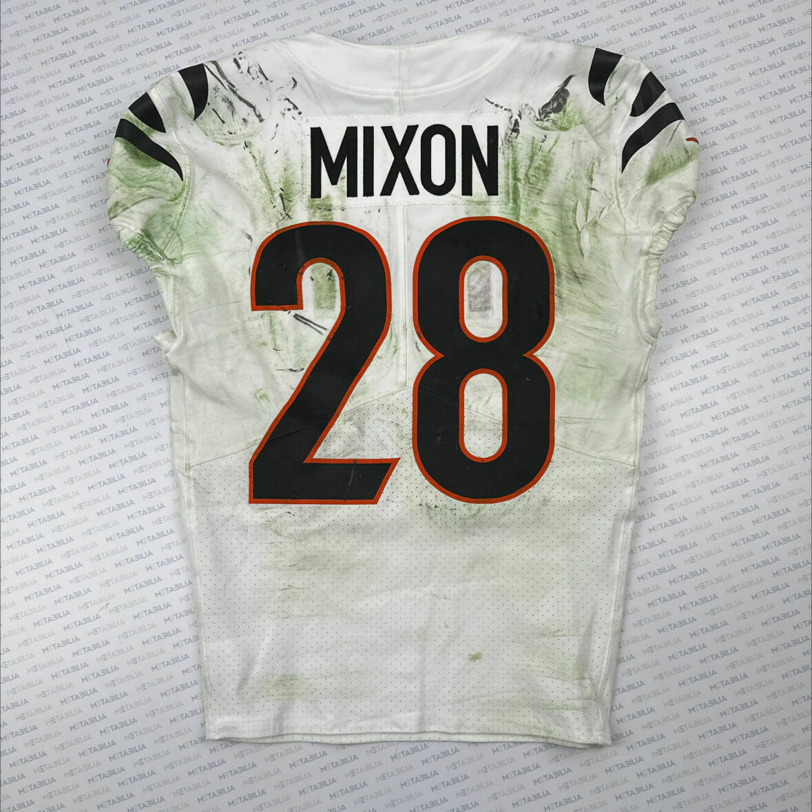 Joe Mixon Game-Worn Jersey vs BAL