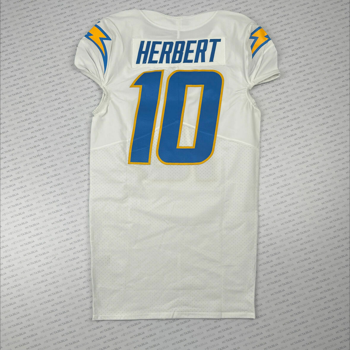 #10 Justin Herbert White Team Issued Jersey