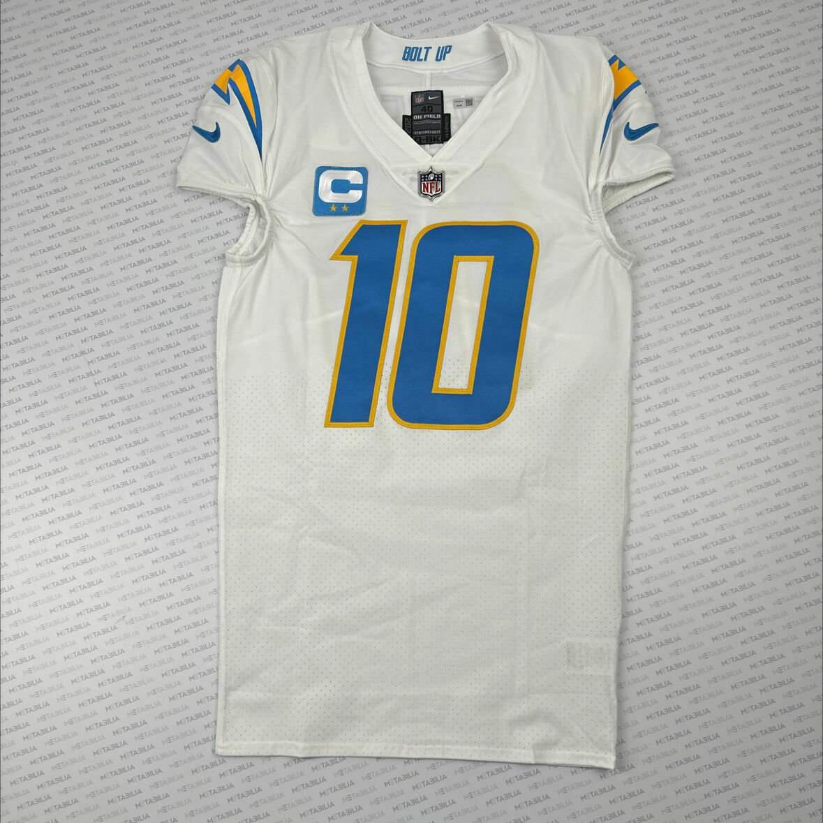 #10 Justin Herbert White Team Issued Jersey