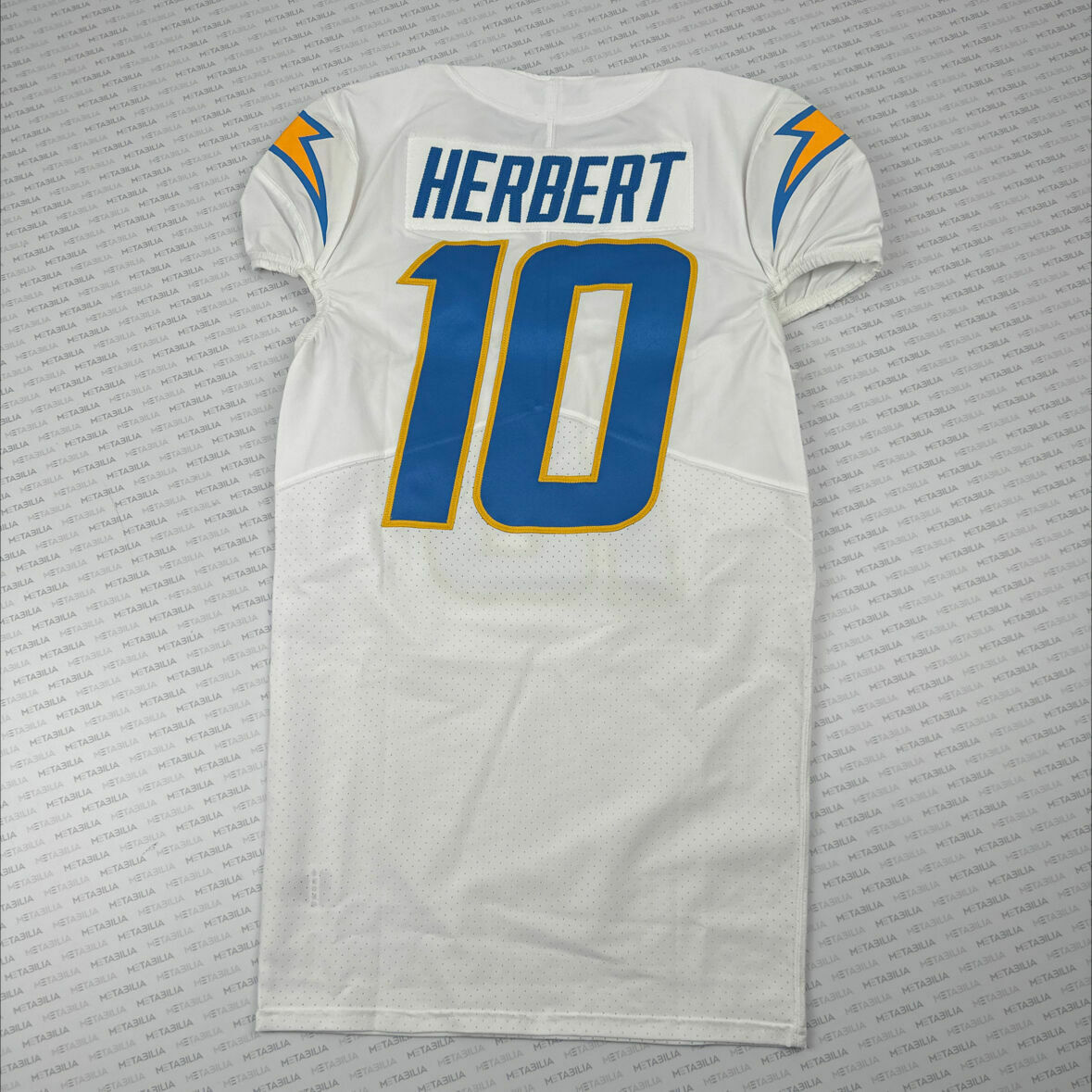 #10 Justin Herbert White Team Issued Jersey