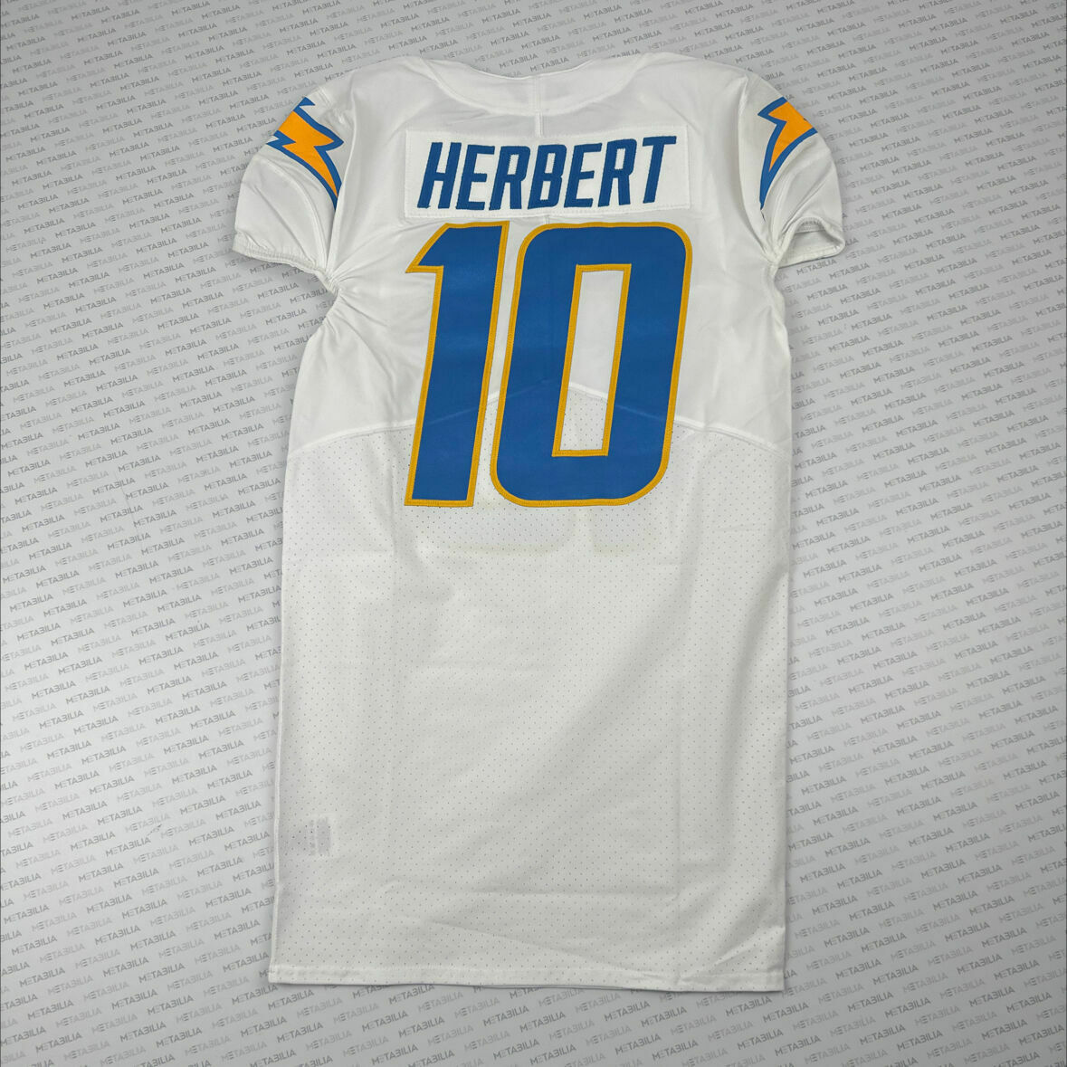 #10 Justin Herbert White Team Issued Jersey