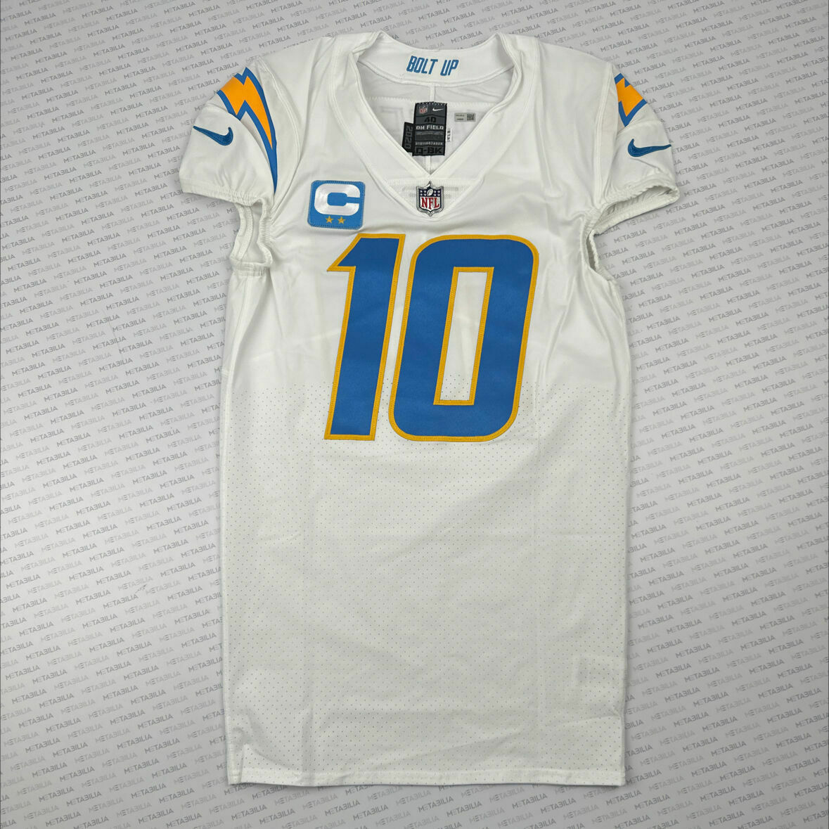 #10 Justin Herbert White Team Issued Jersey