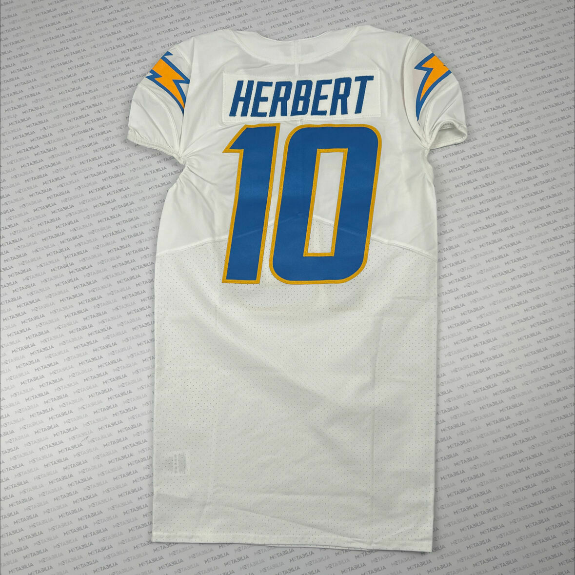 #10 Justin Herbert White Team Issued Jersey