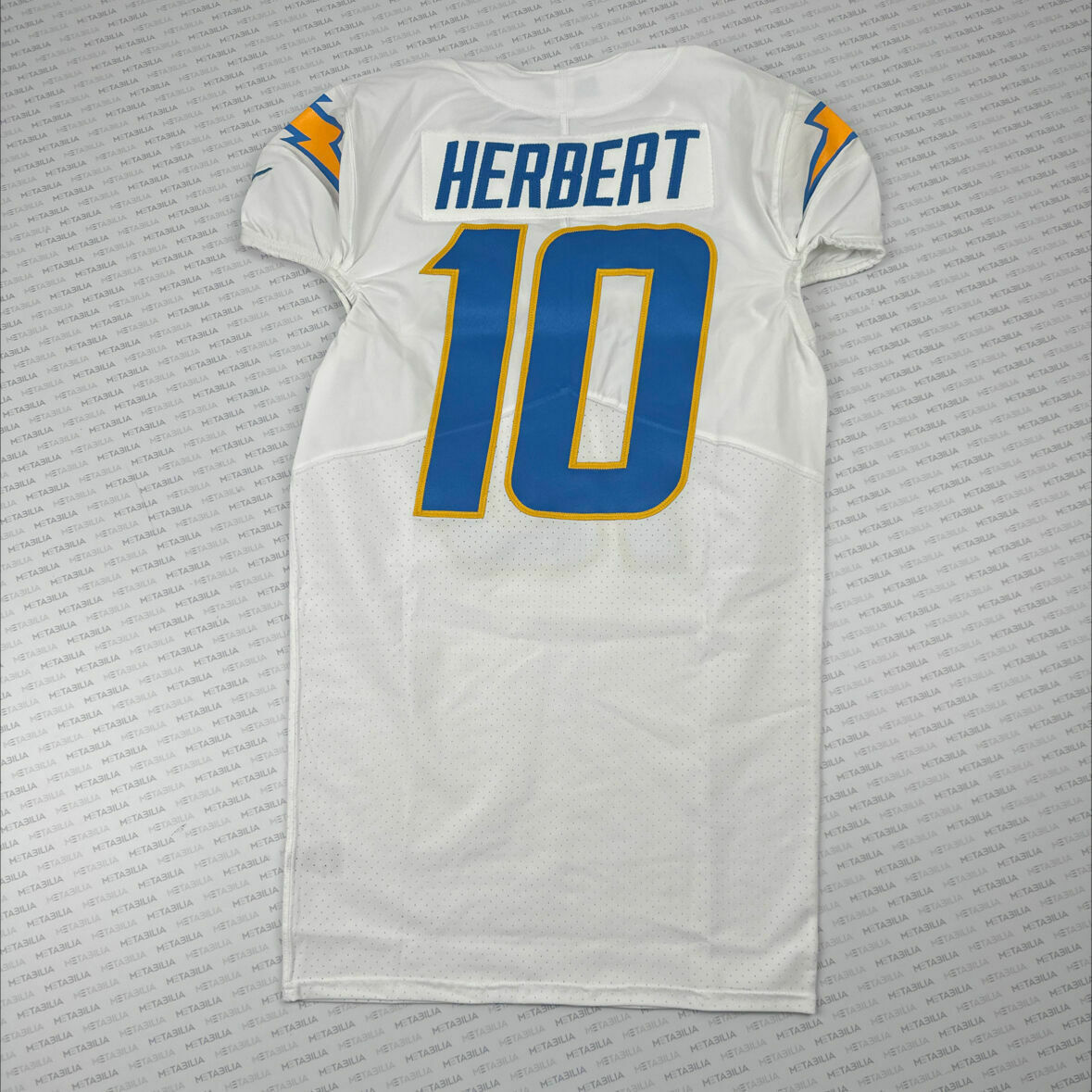 #10 Justin Herbert White Team Issued Jersey