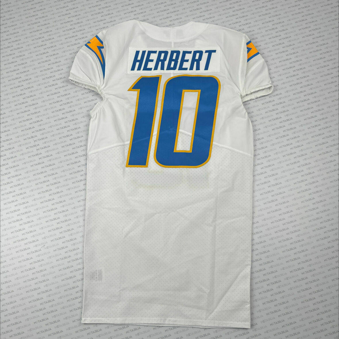 #10 Justin Herbert White Team Issued Jersey