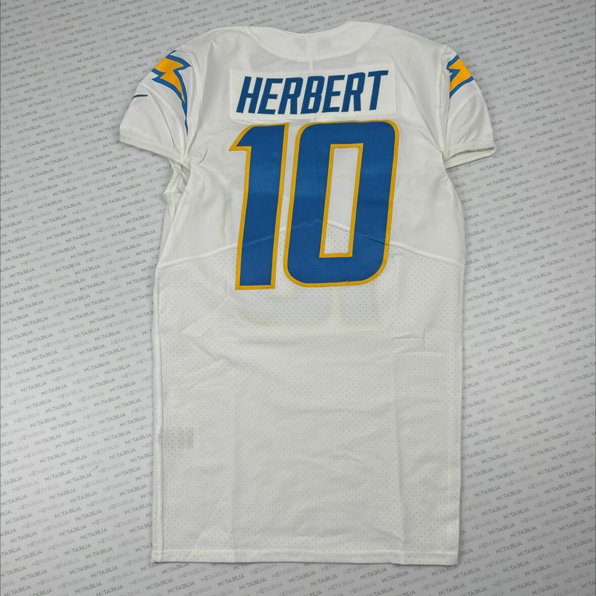 #10 Justin Herbert White Team Issued Jersey