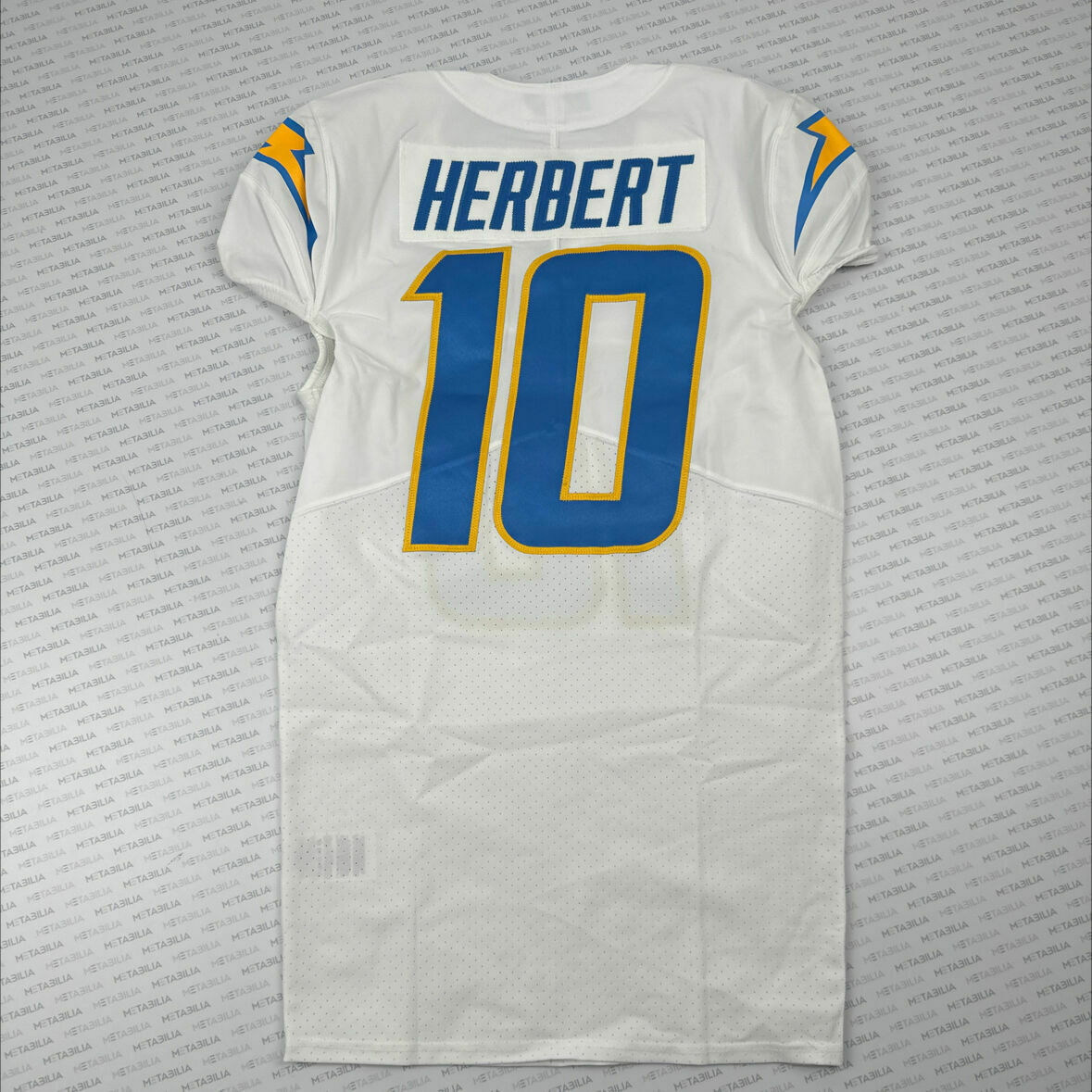 #10 Justin Herbert White Team Issued Jersey