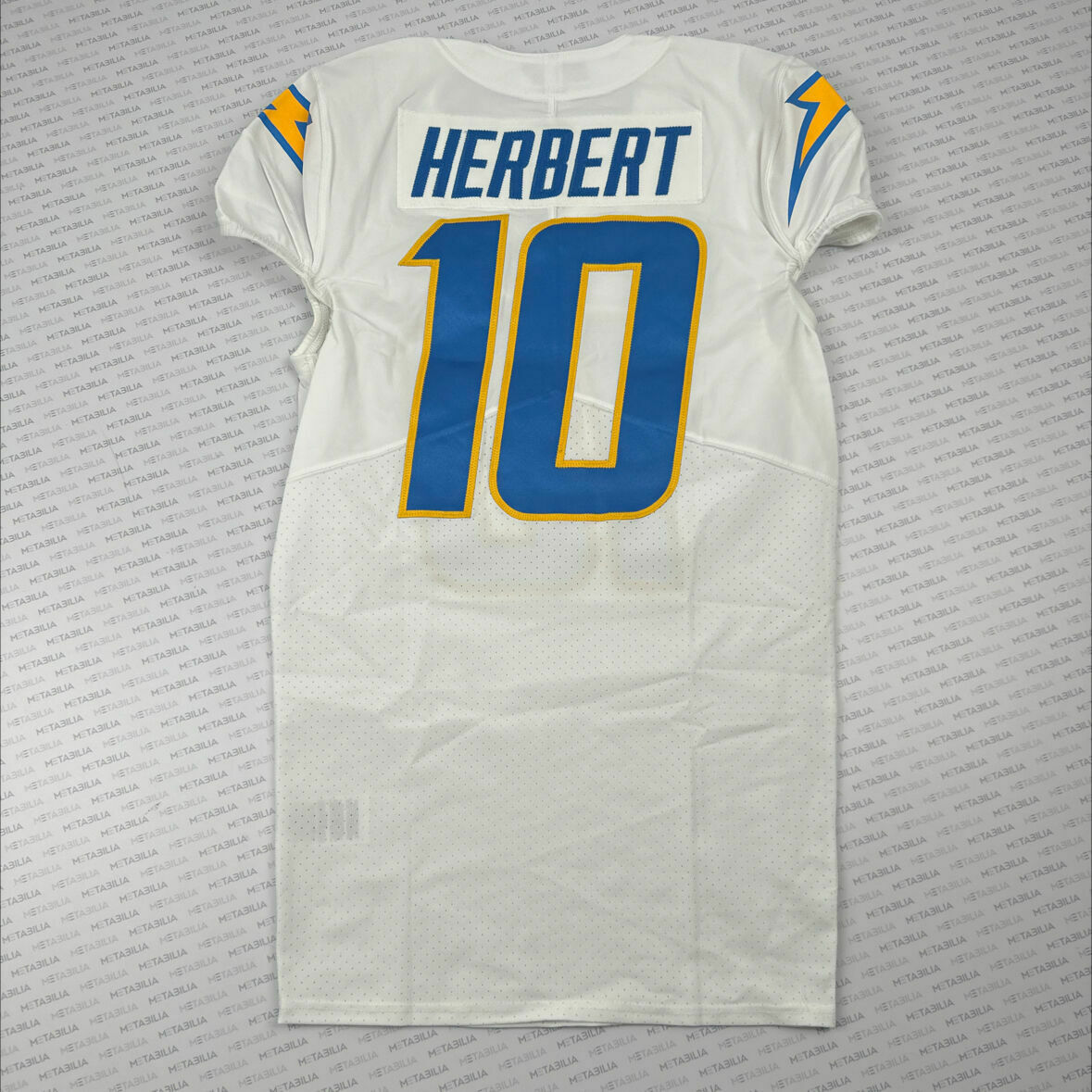 #10 Justin Herbert White Team Issued Jersey