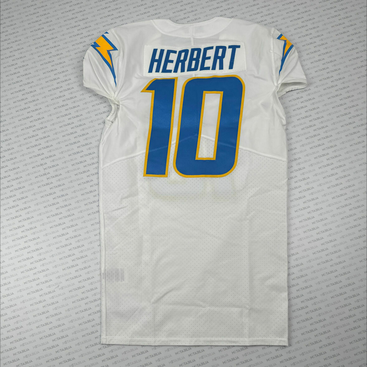 #10 Justin Herbert White Team Issued Jersey