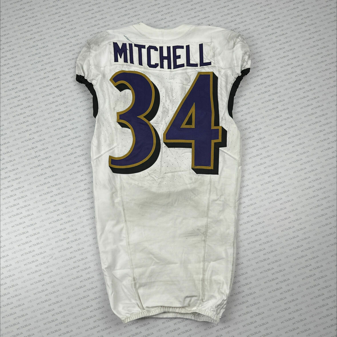 #34 Keaton Mitchell Game-Worn Jersey vs LAC - photomatched