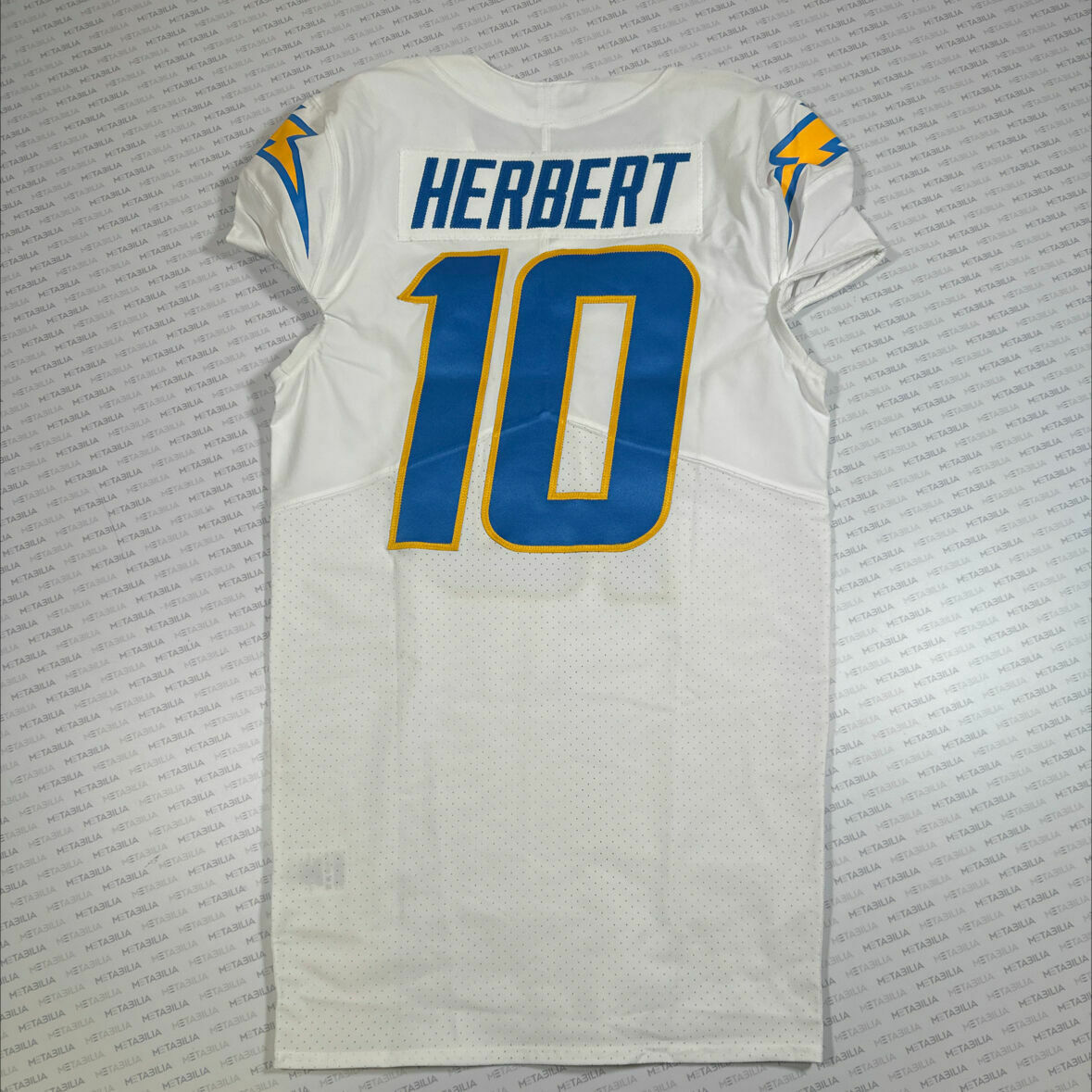 #10 Justin Herbert White Team Issued Jersey