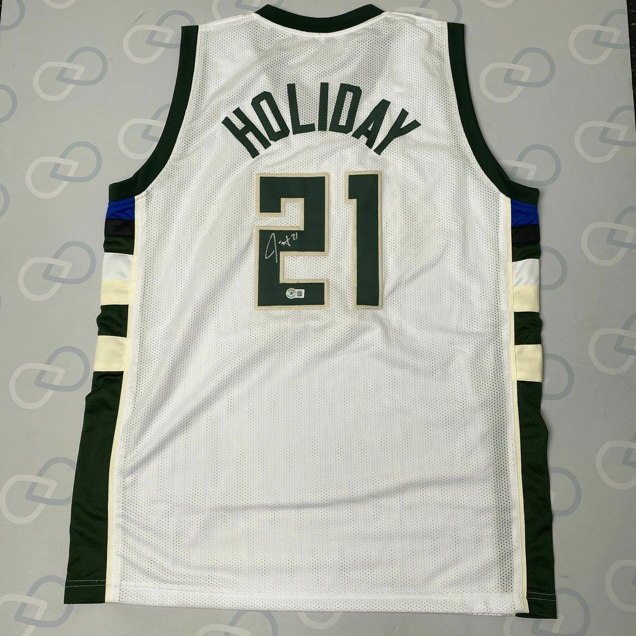 Holiday Signed White Custom Jersey