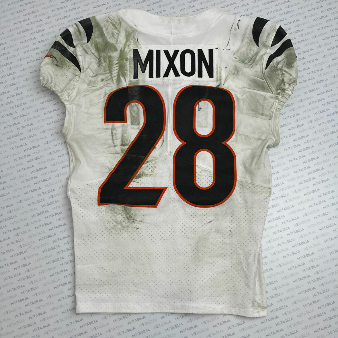 #28 Joe Mixon Game-Worn Jersey vs JAX photomatched