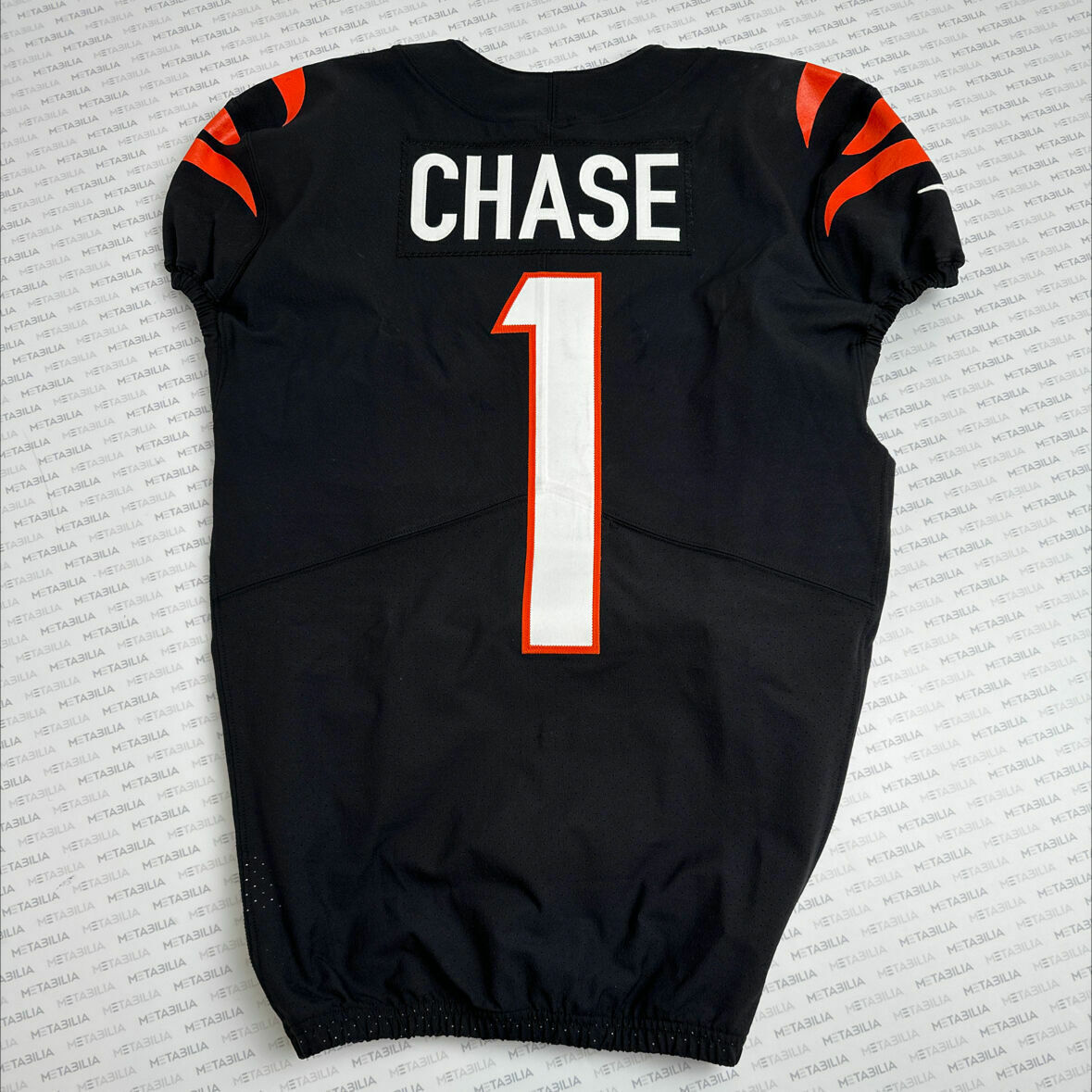 #1 Ja'Marr Chase Game-Worn Jersey vs Vikings