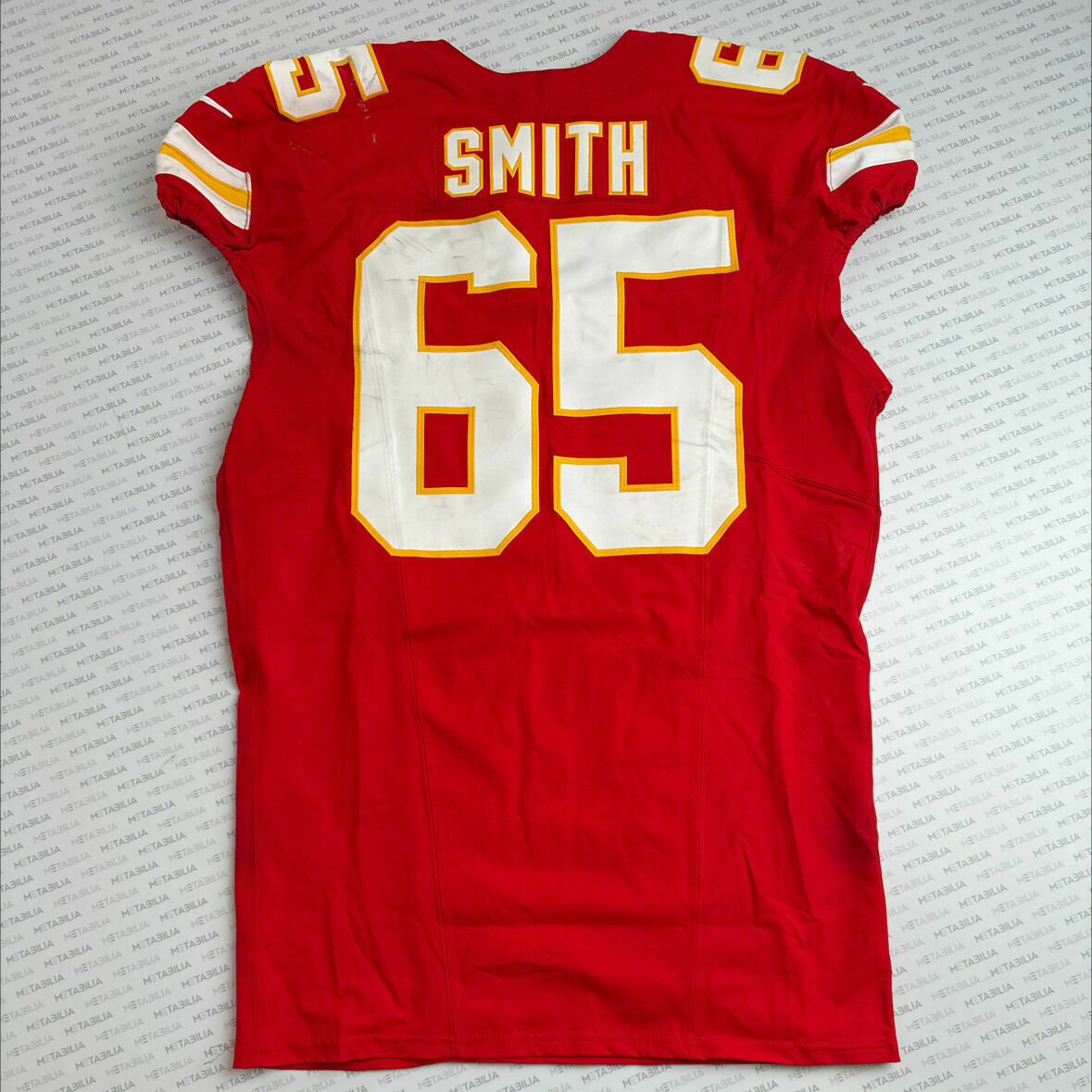 #65 SMITH Game Worn Jersey vs LV