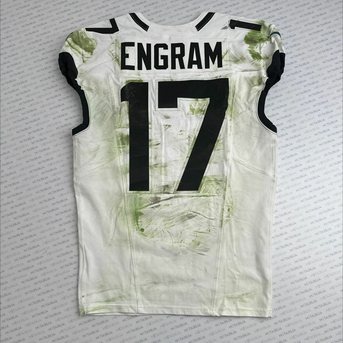 #17 Engram Game-Worn Jersey vs Buccaneers